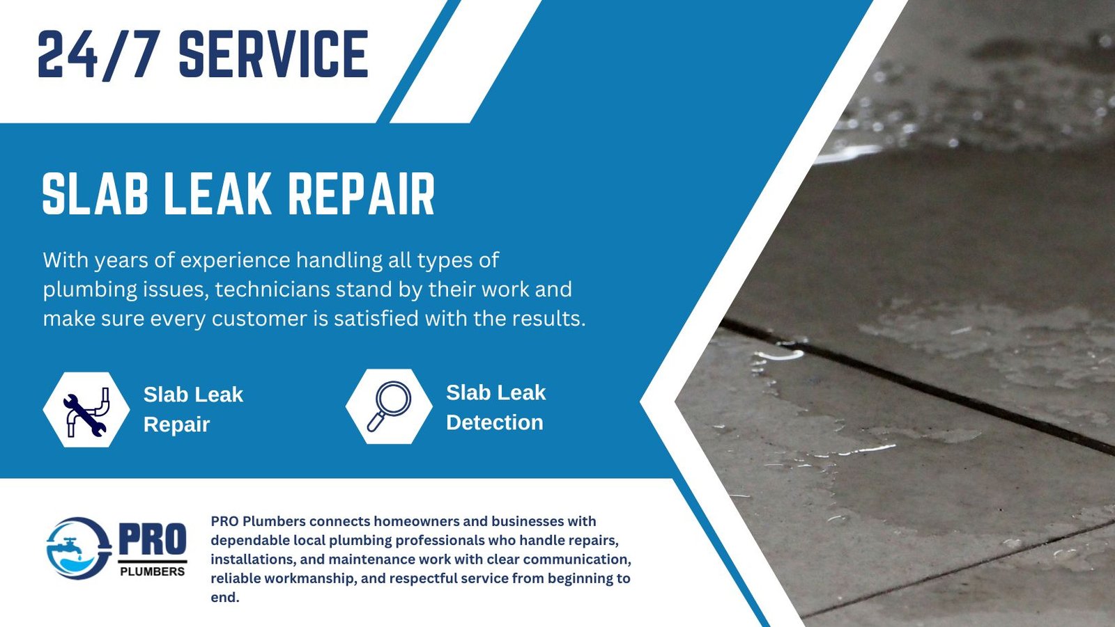 Slab Leak Repair in Pine Hills